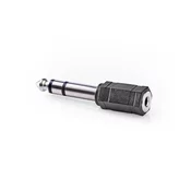 NEDIS GOLD Audio Adapter | 6.35mm M – 3.5mm Ž | Pozlaceni konektor | ABS