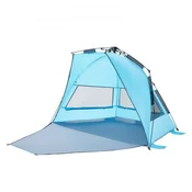 VEVOR Šotor za plažo za 4 osebe 2500x1300x1450 mm modra