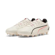 PUMA KING 20 ULTIMATE FG/AG Football Boots Unisex, Sport, Sugared Almond/Black/Ultra Red, 46