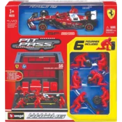 Bburago F1 Ferrari SF-25 Pit Pass ´25, WB, #16 Leclerc, 1:43 - 1 k.