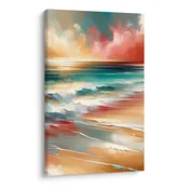 Slika morje ob sončnem zahodu - 80x120