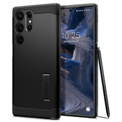 Ovitek Spigen Tough Armor za Samsung Galaxy S23 Ultra - black