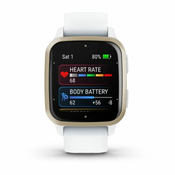 VENU SQ2 WHITE/CREAM GOLD GARMIN