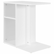 Bocni stolic bijeli 50 x 30 x 50 cm od konstruiranog drva