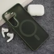 Maska Mag Case Candy Shield za Samsung S26 Plus/ S946B tamno zelena