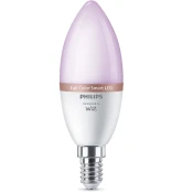 Set od 3 prigušiva LED RGB sijalice Philips SMART C37 E14/4,9W/230V 2200-6500K
