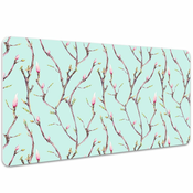 Decormat Podloga za pisalno mizo Branches and donuts 120x60 cm