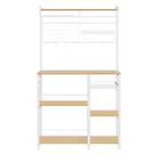 Songmics Kuhinjska polica 42x90x167.3 cm rjava