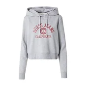 GUESS JEANS Majica siva/rdeča/bela