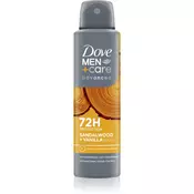 Dove Men+Care Advanced osvežilni deodorant za moške Sandalwood&Vanilla 150 ml
