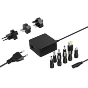 Avacom QuickTIP 45W - univerzalni adapter za prenosne računalnike + 9 priključkov