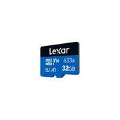 Lexar Memorijska kartica MicroSDXC 633x UHS I A1 U1 (V10) 32 GB LMS0633032G