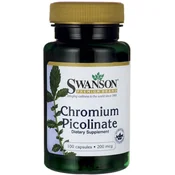 Kromov pikolinat, 200mcg - 100 kapsul