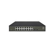 LevelOne Hilbert 18-portni Gigabit Smart Lite stikalo GES-2118