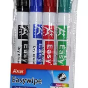 Board marker easyWipe BY237800 3 mm, set 1/4