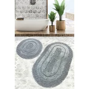 Lessentiel Maison Set 2 prostirke za kupatilo Sivi