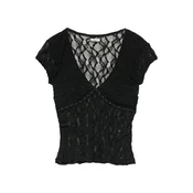 Pull&Bear Majica črna