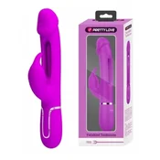 Vibrator Pretty Love Kampas, 23.2cm, Ružicasti