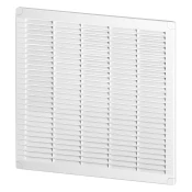 Prezračevalna rešetka z zapahom 350x350, bela