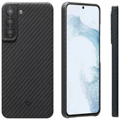 Premium ovitek Pitaka Tactile Woven MagEZ 2 za Samsung Galaxy S22 - black