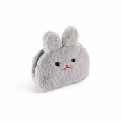 Novcanik Miquelrius fluffy bunny sivi Back2Fun