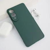 Maska 3D Camera za Samsung S25 Edge tamno zelena
