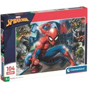 Spider-Man in njegovi sovražniki 104-delna super sestavljanka - Clementoni