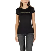 ARMANI EXCHANGE Majica  zlata / črna