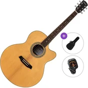 Pasadena PJC-350 Standard SET Natural Gloss Akustična kitara Jumbo