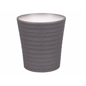Pokrov za cvetlični lonec SIRIUS ORCHID STRUKTUR keramika d13x14cm