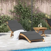 Suncobran za vrt Smeda 198 x 55 x 58,5 cm Cvrsto teak drvo
