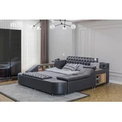 HANAH HOME Bracni krevet Dorwell Smart Anthracite