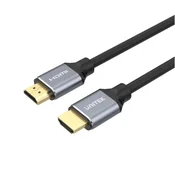 Unitek UNITEK 8K HDMI 2.1 Ultra Speed kabel, 3 m, siv/črn