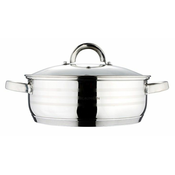 Blaumann Pekač/pekač s pokrovom iz nerjavečega jekla 20 cm Gourmet Line BL-1001