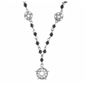 Ogrlica z obeskom Pentagram - PSY942