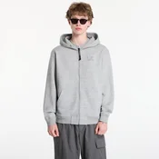 Mikina C.P. Company Diagonal Raised Fleece Zip Hooded Sweatshirt Greystone XXL