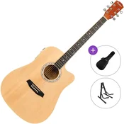 Pasadena PDC-10E Standard SET Natural Elektro-akusticna dreadnought