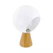 Eglo Mamblas stona lampa/1, e27, drvo/bela