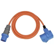 BRENNENSTUHL Podaljšek 3m CEE230V/16A IP44 H07RN-F3G2.5 oranžna\, kotna spojka Brennenstuhl 1167650503 tok podaljšek oranžna\, modra 3 m, (20434403)
