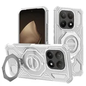 Hibridni ovitek Carbon Shield Pro za Xiaomi 15T - white transparent