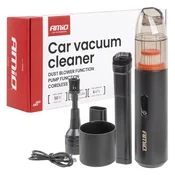 shumee Brezžični sesalnik za avto s funkcijo pihalnika in sesalne črpalke 6 kPa 50 W 150 ml (baterija) amio-04888