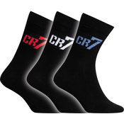 Cr7 BOYS SOCKS 3-PACK, nogavice o., črna 8470-80