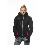 MAXX NF 2776 Ženska soft shell jakna črno-vijolična L