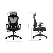 ACTIVEJET Office Chair T5 BLACK Black