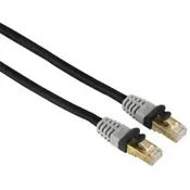 Hama CAT 6 Gigabit Network STP Cable 5m (gold-plated, shielded, grey)