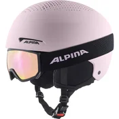 ALPINA Zupo Set & Scarabeo detská prilba, rose matt (S (48-52 cm))