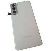 Originalni zadnji ovitek ORG za Samsung Galaxy S21, bel