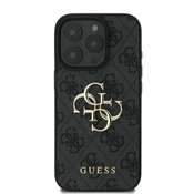 Guess zaščitni ovitek Big Metal Logo 4G Gray, Iphone 16 Pro Max