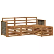 Set vanjskih sofa 4 pcs Prirodna