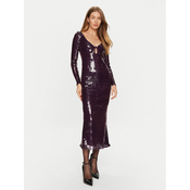 BARDOT Cocktail obleka 58859DB Vijolična Regular Fit